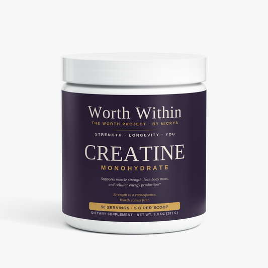 Worth Within Creatine Monohydrate — 5g Pure, 50 Servings