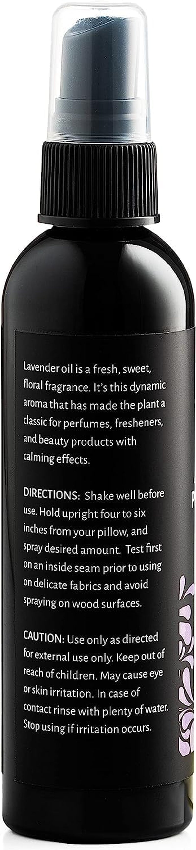 Lavender Pillow Spray for Sleeping - All Natural Calming Linen & Bedtime Sleep Mist for Deep Sleep - Pillow Spray Aromatherapy with Botanical Essential Oils for Relaxing Stress