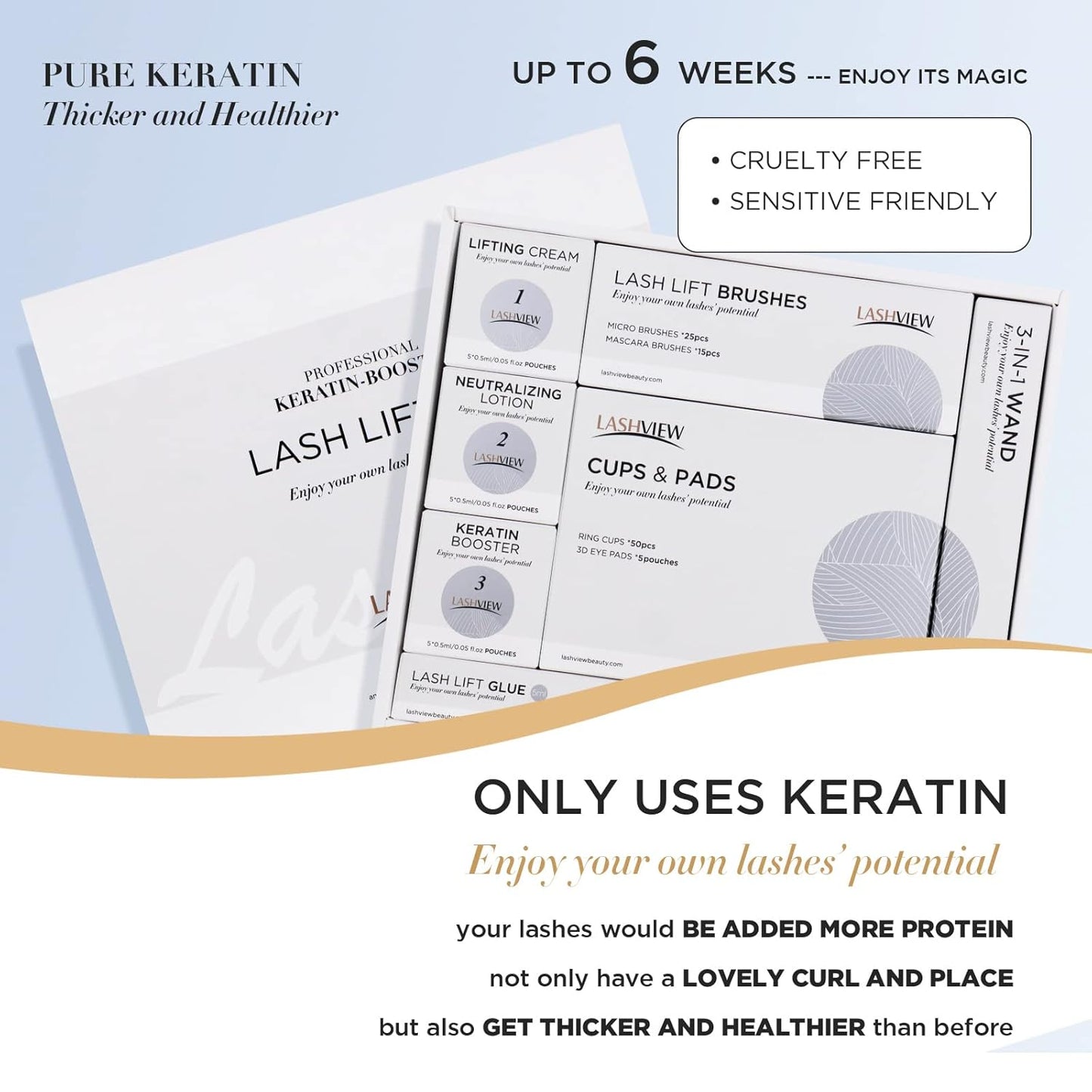 Lash Lift Kit,Professional Eyelash Perm Kit,Liquid Set,Semi-Permanent,Curling Perming,Wave Lift Extension Perm Set,5 Times